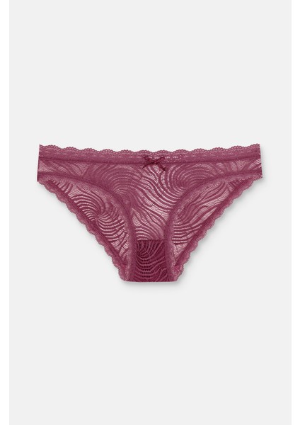Petrol-Wine-Rose 3 P Lace Slip fırsatları