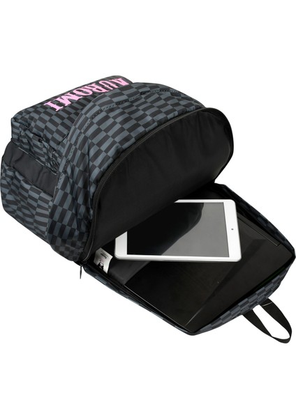 Kuromi Lisanslı Ilkokul Çantası Ortopedik, Çok Gözlü ve Su Geçirmez Tasarım