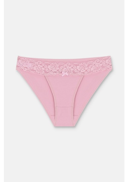 3 Lü Dantel Koton Slip Külot fırsatları