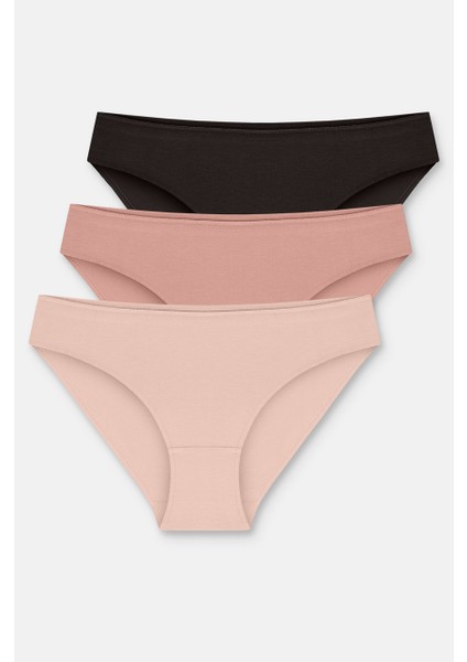 3'lü Paket Slip Külot