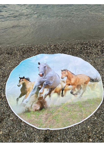 Yuvarlak Plaj, Kamp, Piknik Örtüsü Çap 150 cm fiyatları