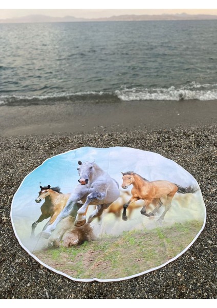 Yuvarlak Plaj, Kamp, Piknik Örtüsü Çap 150 cm indirimleri