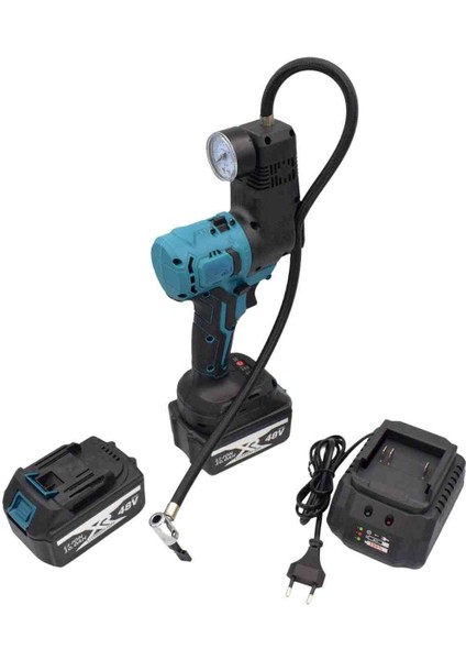 48V Yüksek Basınç Lastik Hava Şişirme Pompası Araba Bot Bisiklet Top Balon Kamyon Tekerlek Aleti fırsatları