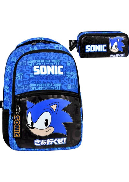 Sonic Lisanslı Ergonomik Ilkokul Çantası ve Kalemlik Dayanıklı Malzeme, Su Geçirmez Tasarım fiyatları