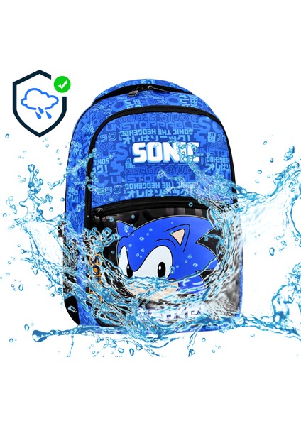 Sonic Lisanslı Ergonomik Ilkokul Çantası ve Kalemlik Dayanıklı Malzeme, Su Geçirmez Tasarım fırsatları