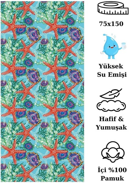 Baskılı Plaj Havlusu fırsatları