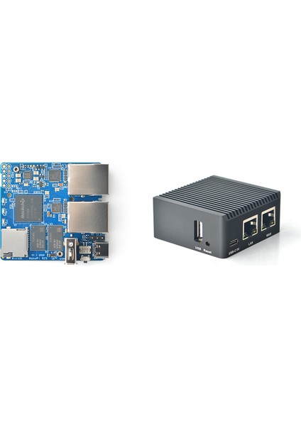 Friendly Elec Nanopi R2S – Geliştirme Kartı (Kasasız Versiyon)