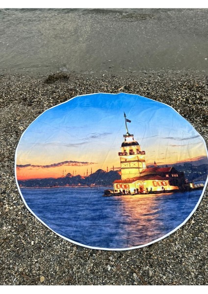 Yuvarlak Plaj, Kamp, Piknik Örtüsü Çap 150 cm fiyatları