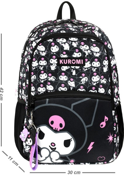 Kuromi Lisanslı Ergonomik Ilkokul Çantası & Kalemlik Dayanıklı ve Su Geçirmez Malzeme fiyatları