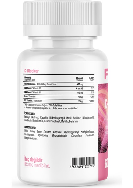 C- Blocker - 60 Kapsül fiyatları