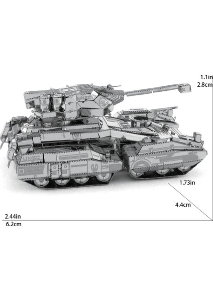 Yeni Dıy El Yapımı 3D Metal Yapboz Yetişkin Üç Boyutlu Model Bulmaca Ekleme Montaj Bulmaca Oyuncaklar (Yurt Dışından)