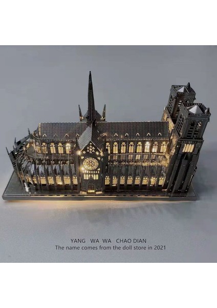 Yeni Dıy El Yapımı 3D Metal Yapboz Yetişkin Üç Boyutlu Model Bulmaca Ekleme Montaj Bulmaca Oyuncaklar (Yurt Dışından)