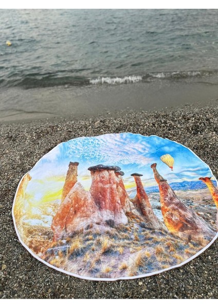 Yuvarlak Plaj, Kamp, Piknik Örtüsü Çap 150 cm fırsatları