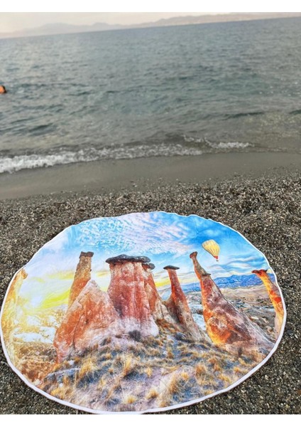 Yuvarlak Plaj, Kamp, Piknik Örtüsü Çap 150 cm indirimleri