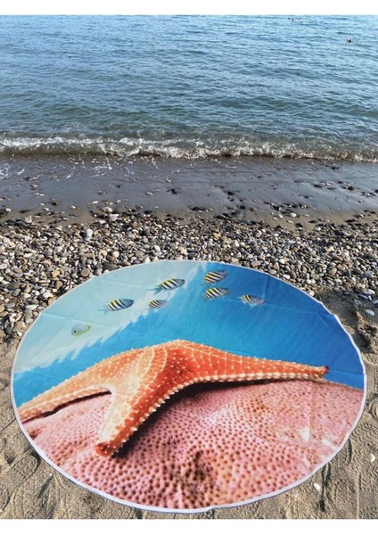 Yuvarlak Plaj, Kamp, Piknik Örtüsü Çap 150 cm modelleri