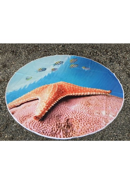 Yuvarlak Plaj, Kamp, Piknik Örtüsü Çap 150 cm fırsatları