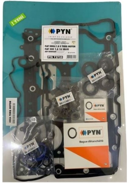 PY72725 - Motor Takım Conta Egea 1.6 16V E Torq