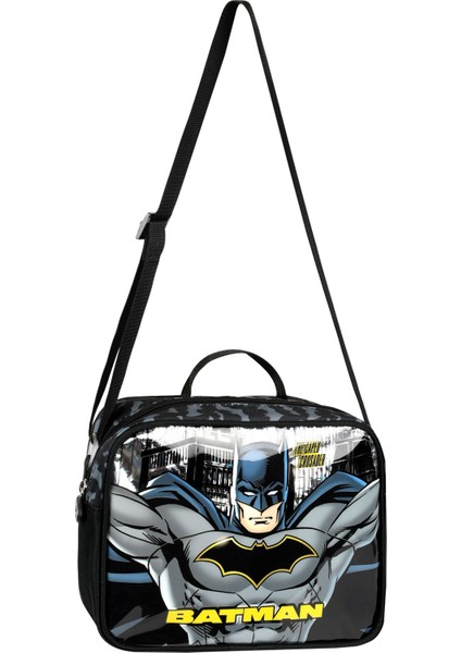 Batman Lisanslı Ergonomik Ilkokul Çantası 3'lü Set Dayanıklı Malzeme