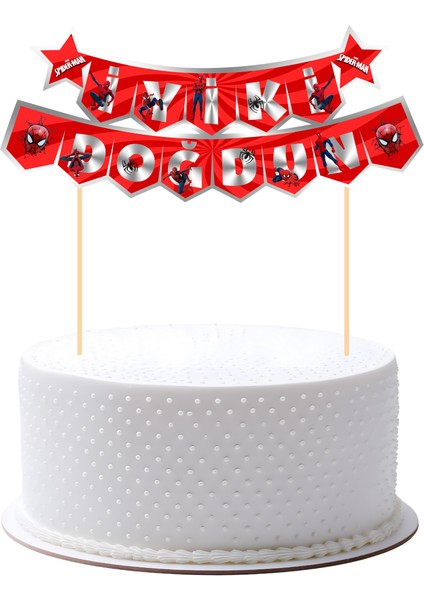 Örümcek Adam Pasta Üstü Banner