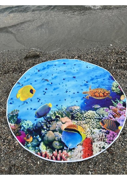 Yuvarlak Plaj, Kamp, Piknik Örtüsü Çap 150 cm fiyatları