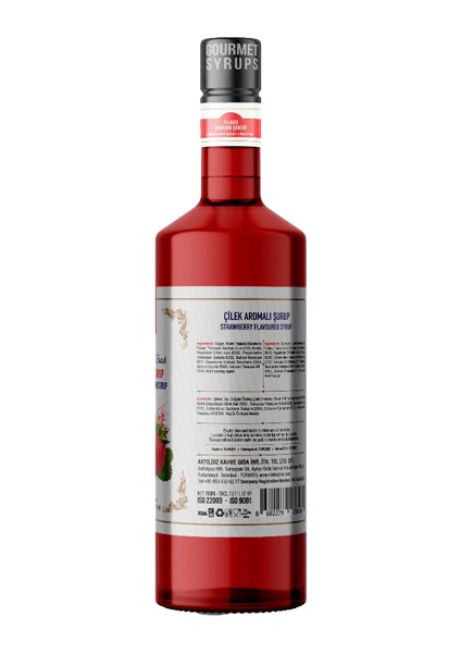 Nish Çilek Aromalı Şurup 700 ml - Cam Şişe fiyatları