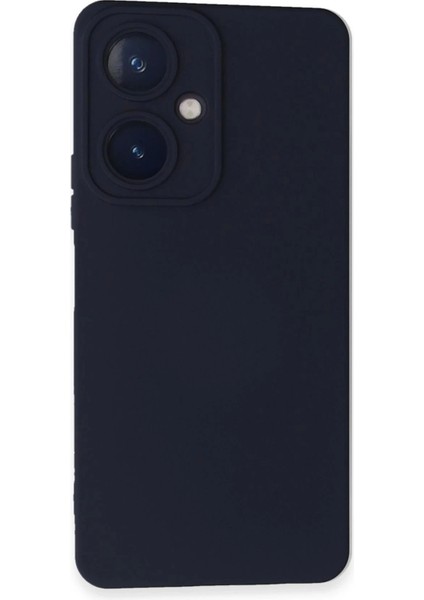 Vivo Y27 Kılıf Nano Içi Kadife Silikon - Lacivert