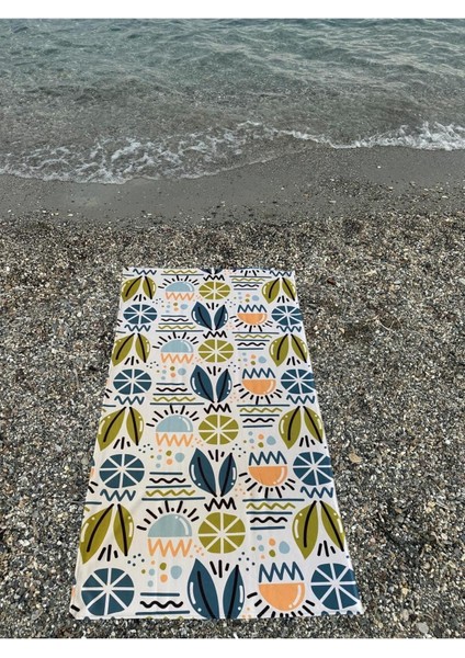 Baskılı Plaj Havlusu