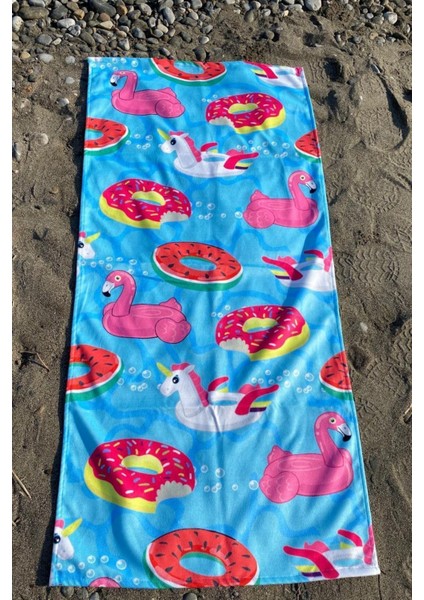 Baskılı Plaj Havlusu