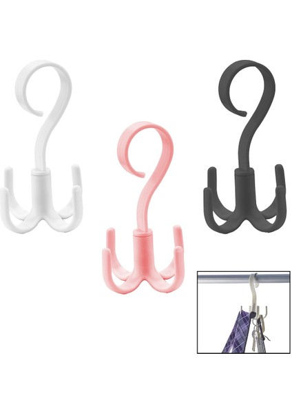 360 Derece Dönerli Aksesuar Askı (4915)