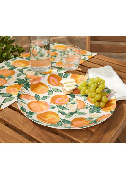 Servis Tabağı, Yuvarlak, Melamin