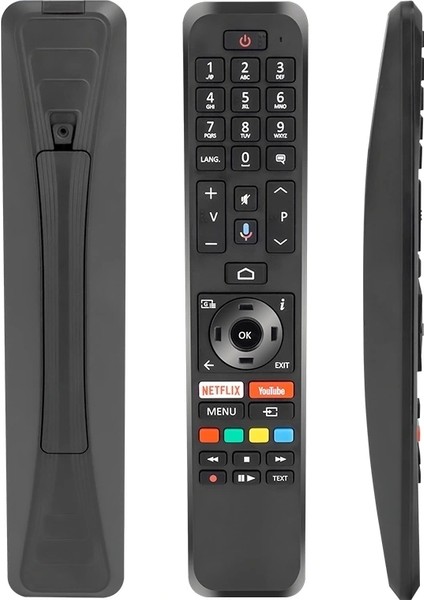 Vestel 30107407 RC43160N Netflıx-Youtube-Mikrofon Tuşlu Ses Komutlu Lcd-Led Tv Kumanda (5047)