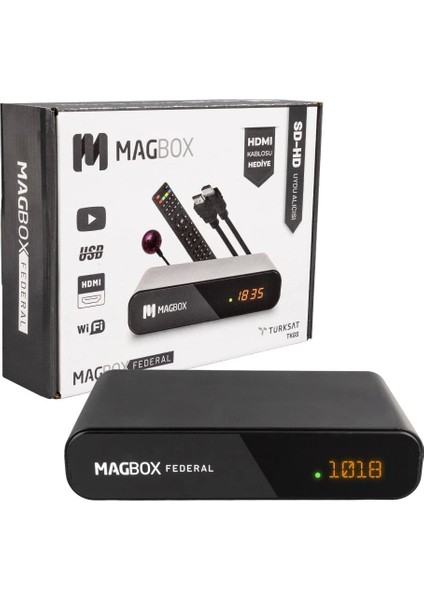 Magbox Federal Mini Hd + Scart Tkgsli Uydu Alıcısı (5047) modelleri