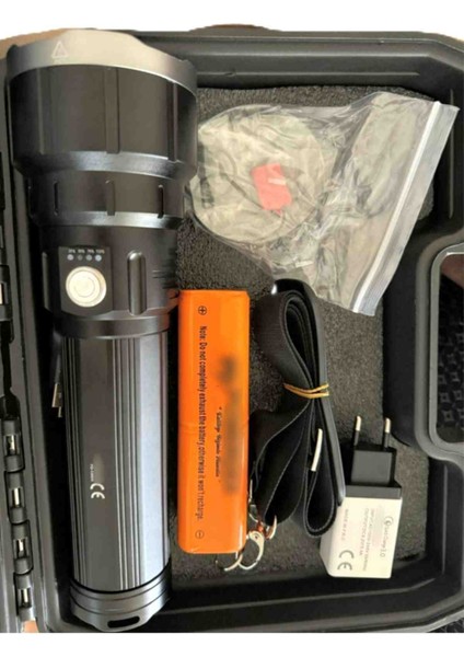 55W Şarjlı El Feneri Tip Büyüteç Camlı PD-13000 Profesyonel Büyük Fener 5500 Lümen fırsatları