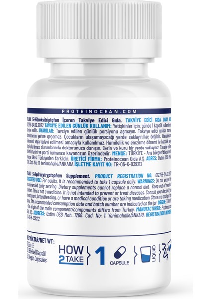 5-Htp - 30 Kapsül modelleri