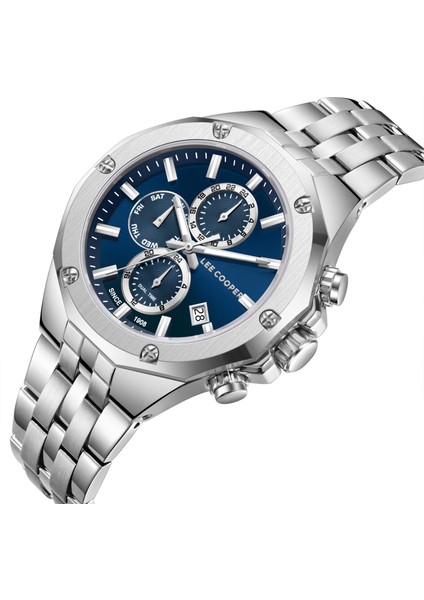 LC08104.390 Erkek Kol Saati | 43 mm Kasa, Lacivert Kadran, 5 Atm Su Geçirmezlik fiyatları