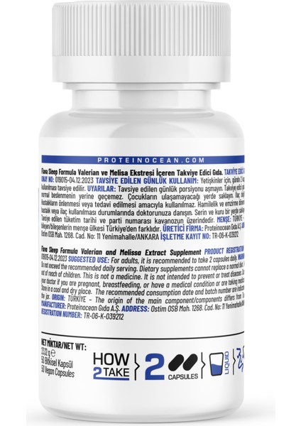 Sleep Formula - 50 Kapsül modelleri