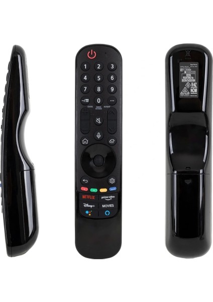 Kl Lg MR21GA AKB76036204 Netflıx-Rakuten Tv-Prıme Vıdeo-Dısney+ Tuşlu Lg Aır Mouse Sihirli Kumanda (5047)