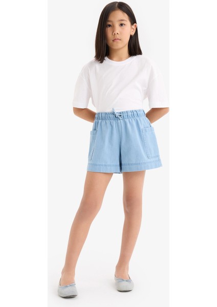 Kız Çocuk Jean Şort B6574A825SM fiyatları