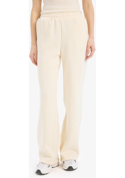 Straight Fit Basic Düz Cepli Yüksek Bel Eşofman Altı B8571AX25SP fırsatları