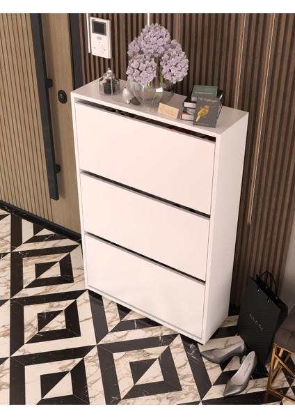 3 Düşer Kapaklı Ayakkabı Dolabı fiyatları