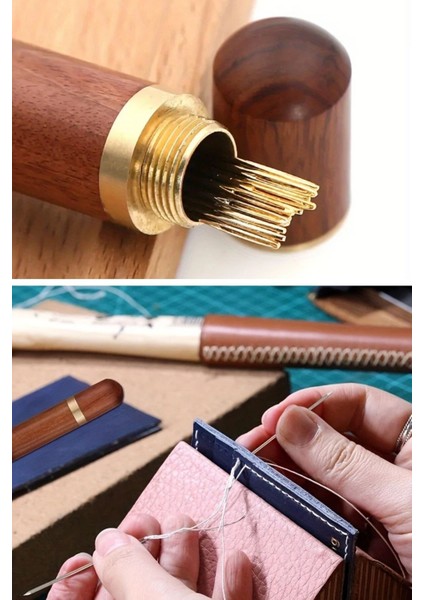 ® 30 Adet Iğneli Ahşap Kutulu Dikiş Iğne Seti fiyatları