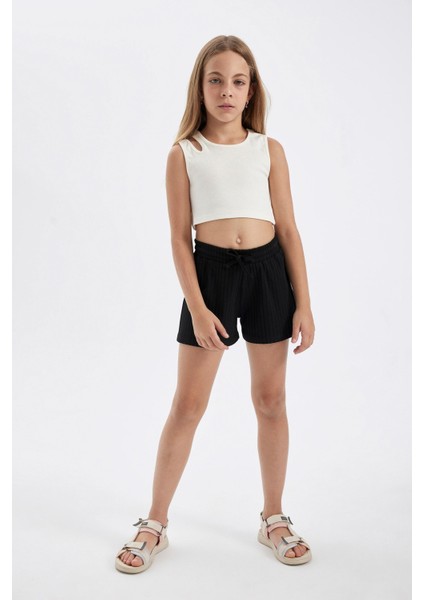 Kız Çocuk Fitilli Kaşkorse Şort D2009A824SM fiyatları
