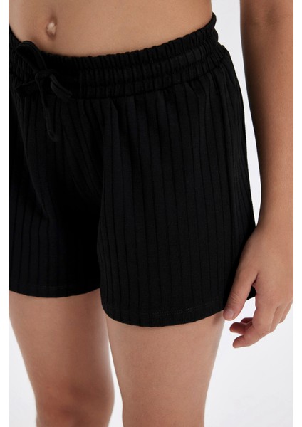 Kız Çocuk Fitilli Kaşkorse Şort D2009A824SM indirimleri