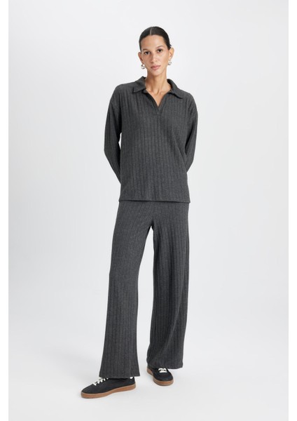 Normal Bel Eşofman Altı Fitilli Kaşkorse Kumaş Basic Düz B2405AX24AU fiyatları