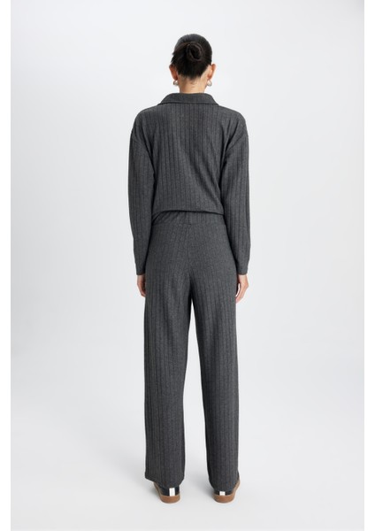 Normal Bel Eşofman Altı Fitilli Kaşkorse Kumaş Basic Düz B2405AX24AU indirimleri