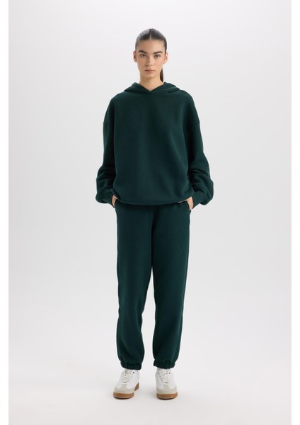 Standart Boy Jogger Kalın Eşofman Altı Basic Düz Beli Paçası Lastikli Cepli D9934AX24WN modelleri