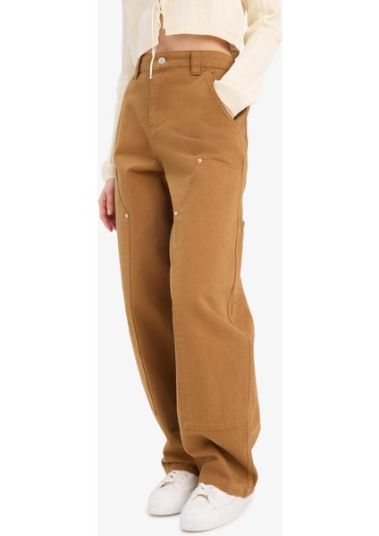 Coool Baggy Fit Gabardin Pantolon Cepli Normal Bel E4028AX25SP indirimleri