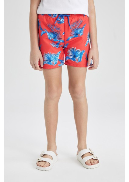 Erkek Çocuk Desenli Deniz Şortu B7437A824HS indirimleri