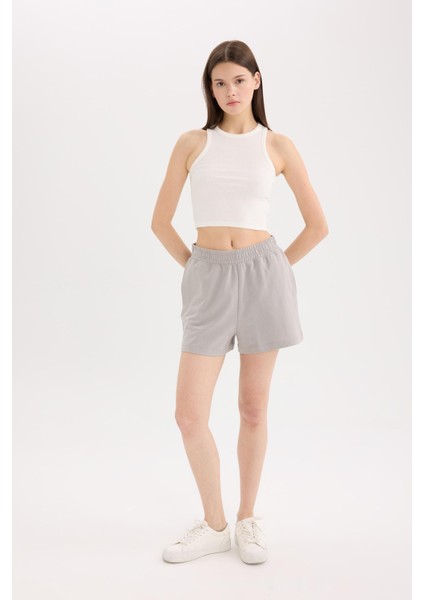 Beli Lastikli Cepli Düz Paça Şort U3357AZ25SM fiyatları