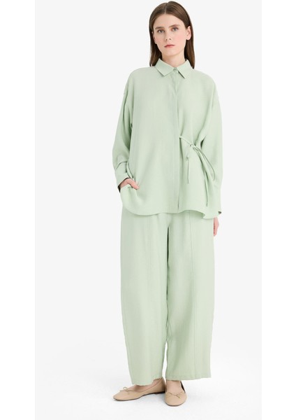 Beli Lastikli Basic Düz Modal Harem Pantolon F1370AX25SM fırsatları